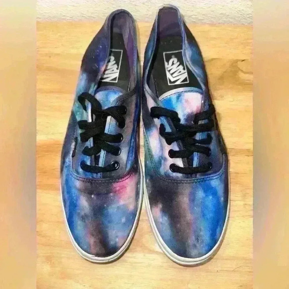 VANS off The Wall Sneakers Night Sky Stars Galaxy Shoes Men Sz 8.5 Women Sz 10 - Picture 9 of 11